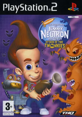 Nickelodeon Jimmy Neutron - Boy Genius - Attack of the Twonkies box cover front